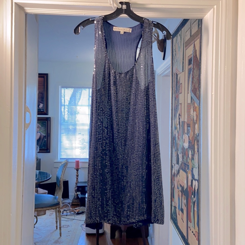 Sequined mini dress, size small
